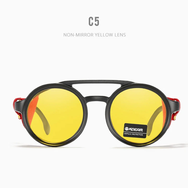 KDEAM KD179 Vintage Round Sunglasses