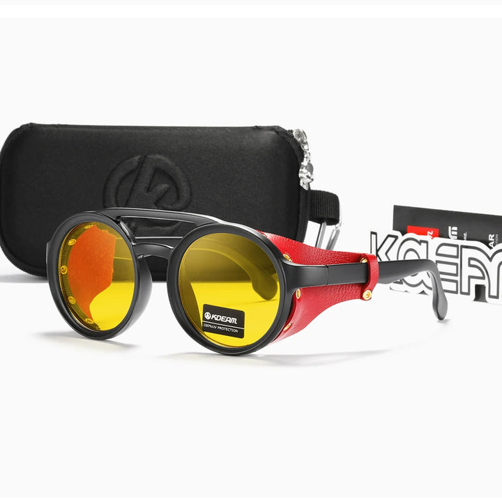 KDEAM KD179 Vintage Round Sunglasses