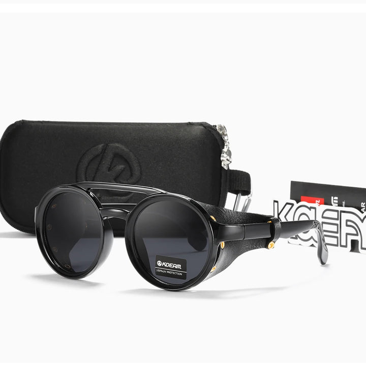 KDEAM KD179 Vintage Round Sunglasses