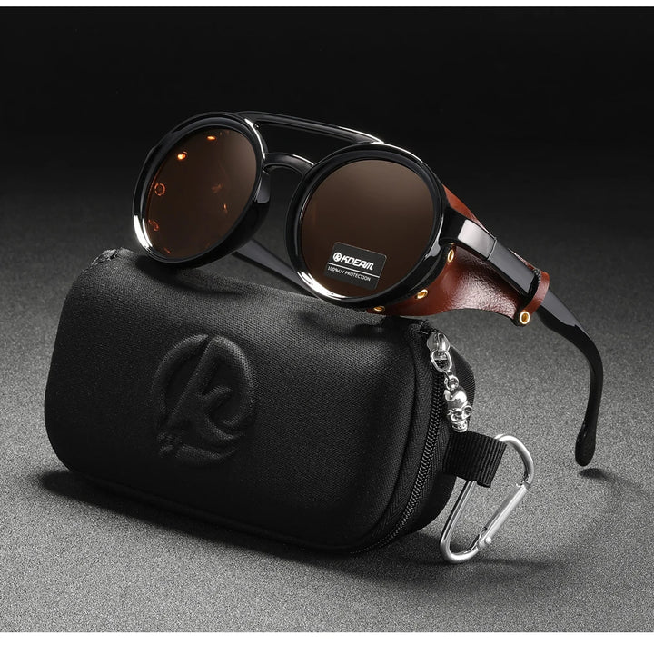 KDEAM KD179 Vintage Round Sunglasses