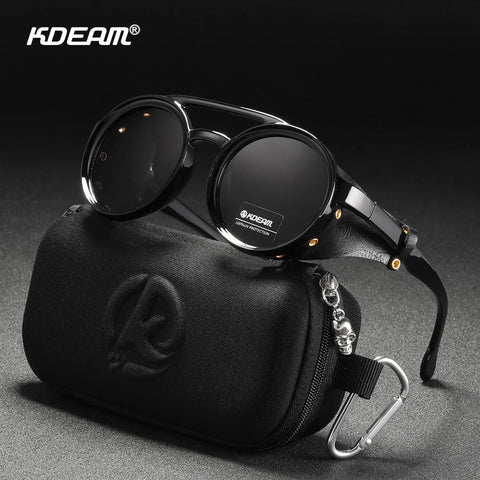 KDEAM KD179 Vintage Round Sunglasses