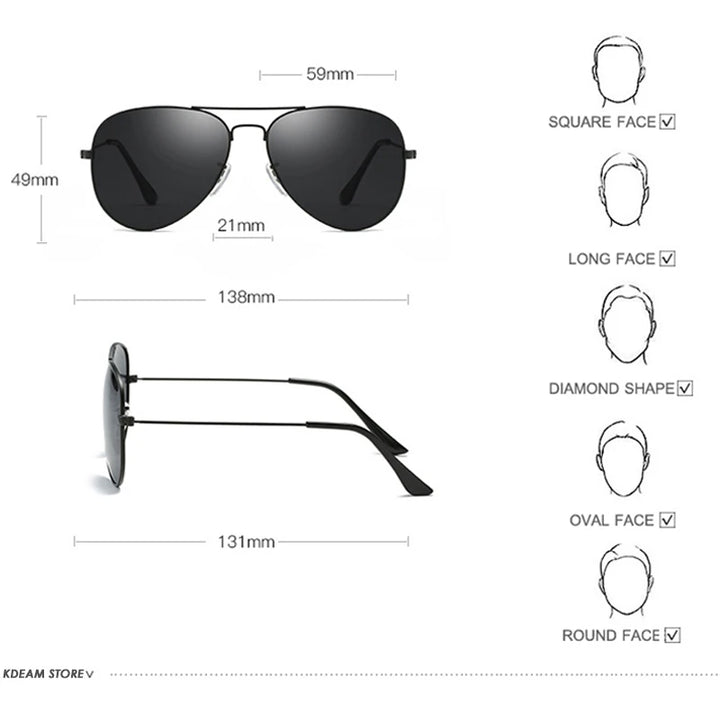 Air Force Pilot Sunglasses "Buy 2 get the 3rd free! "