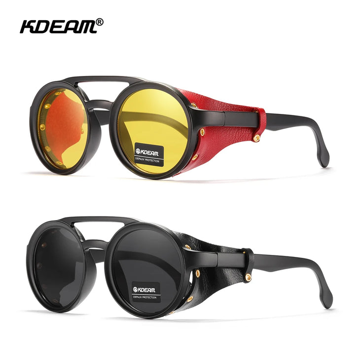 KDEAM KD179 Vintage Round Sunglasses