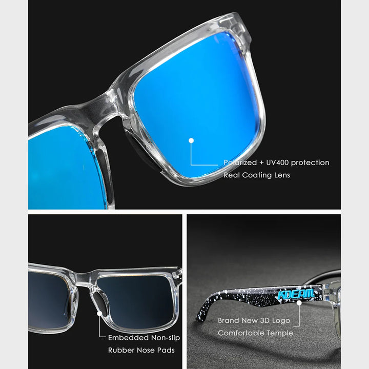 KDEAM Men's Polarized Sunglasses.