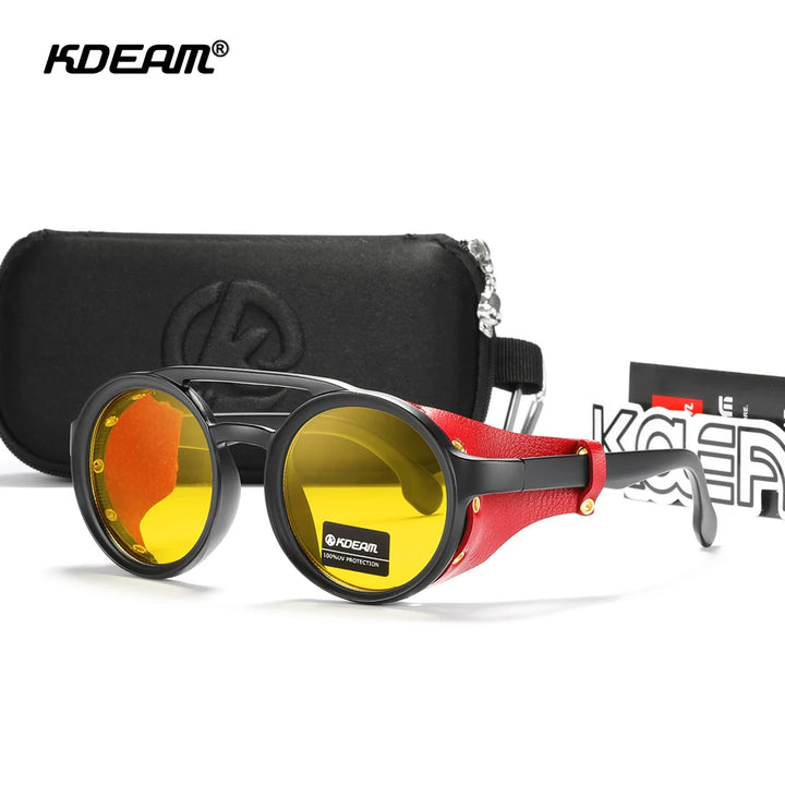KDEAM KD179 Vintage Round Sunglasses