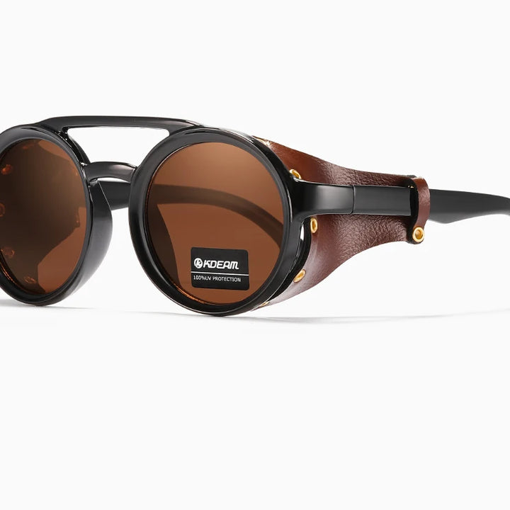 KDEAM KD179 Vintage Round Sunglasses