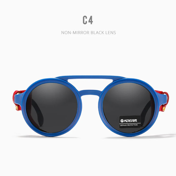 KDEAM KD179 Vintage Round Sunglasses
