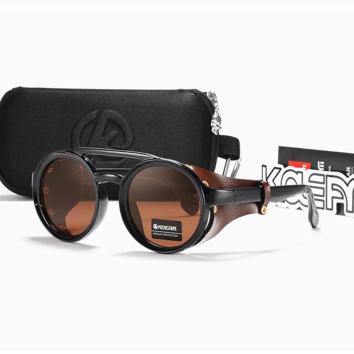 KDEAM KD179 Vintage Round Sunglasses