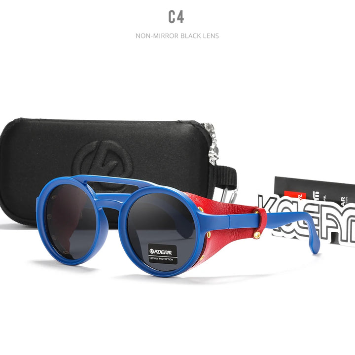 KDEAM KD179 Vintage Round Sunglasses