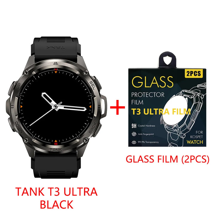 KOSPET TANK T3 Ultra GPS Smartwatch – Built for the Extreme