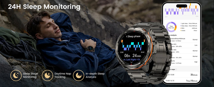 KOSPET TANK T3 Ultra GPS Smartwatch – Built for the Extreme