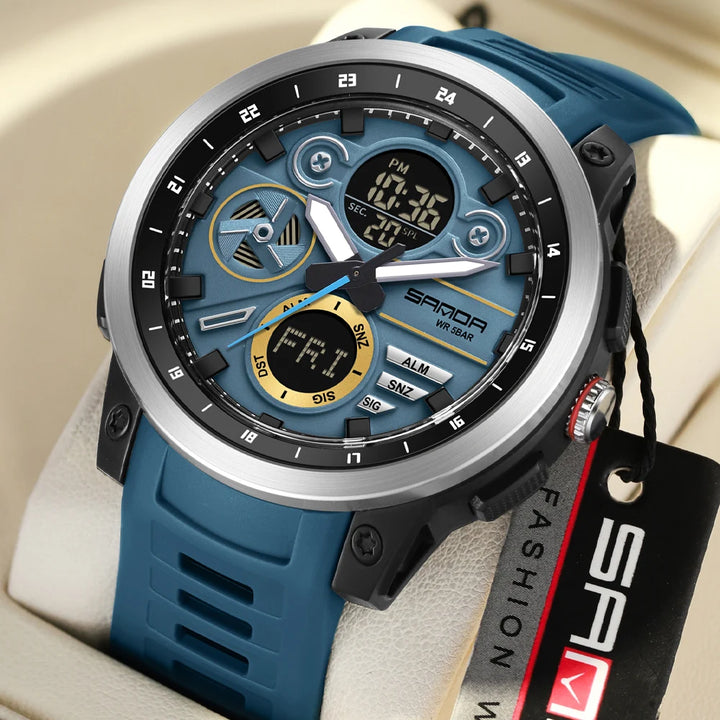 SANDA Men Sport Wristwatc