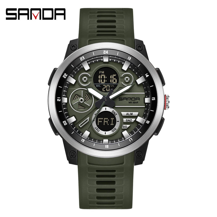 SANDA Men Sport Wristwatc