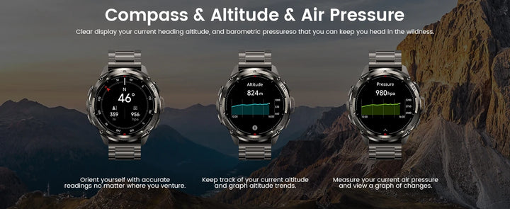 KOSPET TANK T3 Ultra GPS Smartwatch – Built for the Extreme