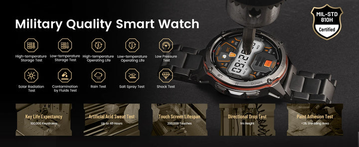 KOSPET TANK T3 Ultra GPS Smartwatch – Built for the Extreme