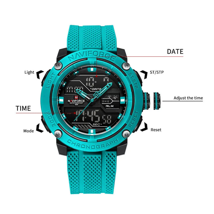NAVIFORCE Men's Sports Watch