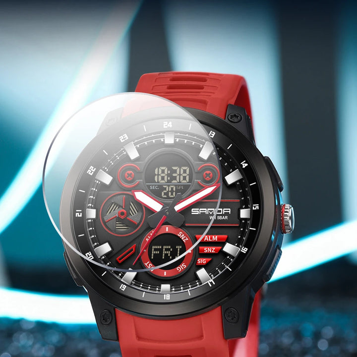 SANDA Men Sport Wristwatc