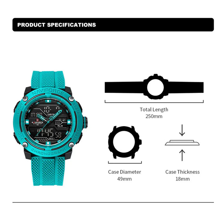NAVIFORCE Men's Sports Watch