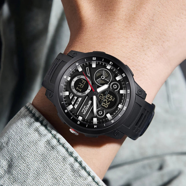 SANDA Men Sport Wristwatc