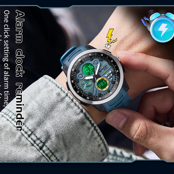 SANDA Men Sport Wristwatc
