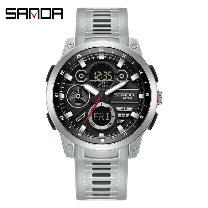 SANDA Men Sport Wristwatc