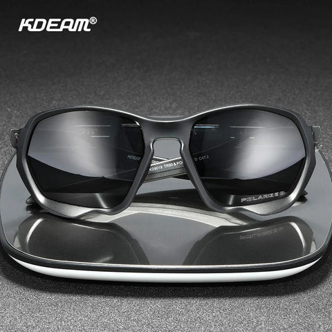 KDEAM Impeccable Matched Shape Men's Polarized Sunglasses
